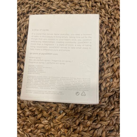 Women's Pure Dkny scent spray perfumed new 1.7 fl oz Parfum vanilla Christmas - Picture 7 of 7